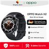 OPPO Watch X2 Smartwatch da 46,6 mm con display LTPO AMOLED da 1,50 pollici. Batteria con autonomia fino a 16 giorni, monitoraggio della frequenza cardiaca, analizzatore ECG, SpO2, oltre 100 modalità - Blu