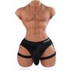 Tantaly Mark 15.3kg Realistic TPE Male Sex Doll Torso with Big Dick Wheat