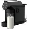 Delta Q MiniMilkQool Nera - Caffettiera per capsule Serbatoio per latte. Compatto versatile e minimalista - Facile da usare