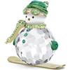SWAROVSKI PUPAZZO DI NEVE VERDE, HOLIDAY CHEERS DULCIS 5687168