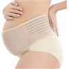 HTRTRR Fascia per la pancia di maternità Fascia per la pancia post-partum morbida e traspirante, Adatta alle donne in gravidanza (colore della pelle)