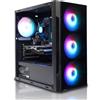 Computer Specialist Ltd. RTX PC Da Gioco Intel i7 6700 32GB DDR4 1TB+240GB SSD 8GB RTX 5060 Wins 11 Wi-Fi