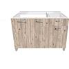 MABEL Mobile Sottolavello Cucina Node con Finitura Legno di Semplice Montaggio - Mobile Cucina Salvaspazio con Materiale in Nobilitato Spessore 18 mm - Dimensioni: L 120cm x P 50cm x H 80,5cm