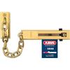 ABUS Catena per Porta SK66 per Porta d'Ingresso e Appartamento - Catenella di Sicurezza con Blocco Bambini per Porte Destra e Sinistra - Ottone