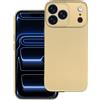 METAL CUSTODIA TPU SILICONE METAL COVER CASE PER APPLE IPHONE 17 PRO GOLD