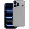 METAL CUSTODIA TPU SILICONE METAL COVER CASE PER APPLE IPHONE 17 PRO GREY