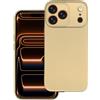 METAL CUSTODIA TPU SILICONE METAL COVER CASE PER APPLE IPHONE 17 PRO MAX GOLD