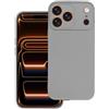 METAL CUSTODIA TPU SILICONE METAL COVER CASE PER APPLE IPHONE 17 PRO MAX GREY