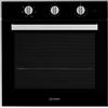 Indesit IFW 6530 BL Forno, 1500 W, 66 Litri, Metallo, Nero