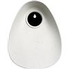 Elho Essential Bird House 18cm Casetta Uccellini - Fibrous Grey | L 18 x P 21.1 x A 23 cm | Adatto per uso esterno | Plastica riciclata al 100%