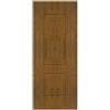 Leroy Merlin Pannello per porta d'ingresso P006 pellicolato pvc noce L 92 x H 210.5 cm, Sp 6 mm apertura reversibile