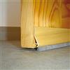 BURCASA BORLETTA SOTTO PORTA ADESIVA SPAZZOLA BURCASA 094 CM ROVERE 127320 ALLUMINIO