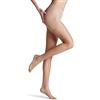 FALKE Invisible Deluxe Shaping 8 DEN W Ti ultra-trasparenti velati con effetto modellante 1 pezzo, Collant Donna, Nero Black 3009, M
