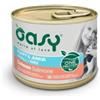 Oasy Umido Cani One Animal Protein PUPPY MINI SALMONE Lattina 200 gr Prezzo x 6 unità