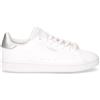 ADIDAS Urban Court Sneaker In Ecopelle Bianco Argento - Donna - Bianco Argento