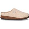 VALLEVERDE Ciabatta Da Casa In Tessuto Beige - Donna - Beige