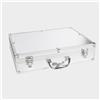 Custodia per microfono con serratura, custodia per strumenti, studio, chat