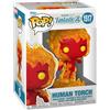 Funko Pop - Marvel: Fantastic Four (2025) - Human Torch- Figura 1517 - Nuovo