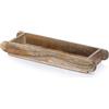 Marrakesch Marrakech - Vassoio da portata vintage in legno, 40 x 12 cm, vassoio in legno Ralio come decorazione da tavolo per cucina e soggiorno, vintage, rettangolare, per camera da letto