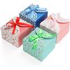 Belle Vous Confezione da 20 Scatoline Regalo Quadrate di Carta con Nastro - 15 x 15 x 9 cm - Scatoline Cartone Piccole per Regali, Fai Da Te, Matrimoni e Feste, Sapone Fatto a Mano e Caramelle