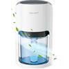 NAVIROX Deumidificatore elettrico, 1200 ml, deumidificatore automatico, 7 colori, ultra silenzioso, per casa, camera da letto, bagno