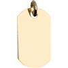 Gioielleria Lucchese Oro Ciondolo Medaglia Personalizzabile Oro Giallo GL102101