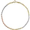 Gioielleria Lucchese Oro Bracciale Oro Bianco Giallo Rosa GL102103