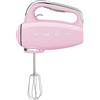 Smeg HMF01PKEU Sbattitore elettrico 50's Style Colore Rosa Potenza 250 W