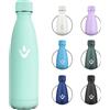 KollyKolla Borraccia Acciaio Inox 500ml, Bottiglia Acqua, Antigoccia, Senza BPA, A Prova di Perdite, Bottiglia Termica Doppia Parete Ideale per Bambini, Scuola, Ufficio, Sport, Escursioni, Viaggi, Campeggio