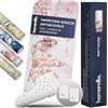 homerella® Tappetino antiscivolo vasca da bagno bambini 100 x 40 cm | Tappeto antiscivolo doccia bambini | Extra confortevole e antibatterico | INCL. GANCI (Rose)