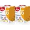 F & F Vitamina D Act 2000 U.I., Integratore Alimentare in Compresse, a base di Vitamina D, 1 Confezione da 120 Compresse