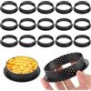 GBACHOOSE 15 pirottini per torta, 8 cm, perforati, per decorazioni fai da te