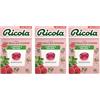 Ricola® | Caramelle Lampone e Melissa | Caramelle alle Erbe Senza Zucchero - 3 x 50 Gr