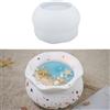 HNLMZ Stampi in Silicone per Resina,Stampo in Silicone per Candele,Stampo in Resina da Colata DIY per Realizzare Portacandele, Barattoli per la Conservazione, Acquari