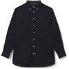 Tommy Hilfiger Camicia Uomo Core Flex Maniche Lunghe, Bianco (White), L