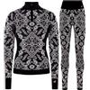 Kari Traa Set di biancheria intima da sci Kari Traa Saga HZ/Saga, donna, nero