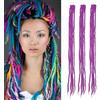 Dsoar Lana Dreads Extension Clip In Dreadlocks 3 Pezzi Morbido Finto Dreads Loc Extensions 22 Inch/50 cm