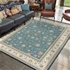 Tappeti Design Tappeto Soffice 60 X 120 CM Blu floreale classico paese europeo Moderno Camera da Letto Lavabile Antiscivolo 60x120cm