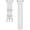 Samsung Athleisure Band Cinturino sportivo e versatile (S/M) per Galaxy Watch8 | Watch8 Classic, White