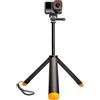 Reflex Camera Treppiede galleggiante 4 in 1 Selfie Stick - Manico telescopico impermeabile con cordino e supporto per action camera - Compatibile con GoPro, DJI Osmo, Insta360 e altri