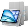 ESR Cover per iPad Air 11 M3/M2 (2025/2024),iPad Air 5/4 Gen(2022/2020),Custodia Magnetica con Supporto Trifold,Aggancio Magnetico,Supporto per Pencil Pro/USB-C,Auto Attivazione/Standby,Grigio