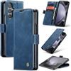 Phernykas Cover per Z Fold 7 Libro Pelle Portafoglio, [Porta Carte] [Magnetica] Premium PU Flip Wallet Custodia Cellulare Protection per Samsung Fold 7 Leather Case, Blu