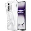 Captor Cover Oppo Reno 12 5G, Custodia Trasparente in Silicone Morbido, Sottile, Anti-Graffio, Protezione Fotocamera, Anti-Ingiallimento, Flessibile e Resistente per Cover Reno 12 Oppo