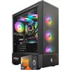 AGM store Pc Gaming RYZEN 7 7800X3D- Scheda video RTX 5070 12GB - RAM 32GB DDR5 6000mhz - Nvme 2TB Pci 4 - Dissipatore a Liquido 240mm - Wifi e Bluetooth -Windows 11