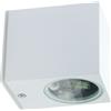 Applique Quadrata Monodirezionale IP65 - GU10 Bianco