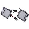 Flydida 2 luci a pozzanghera, sotto lo specchietto esterno, colore bianco, con Canbus, senza errori, adatto per Mondeo MK4 MK5 Focus Mk3 C-Max S-Max Escape Galaxy # 6M2A13550AA 6M2A13550AB