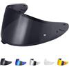 JQF Gear Visiera Casco Moto,Protezione per Il Vento del Motociclo,Casco Parabrezza Moto Visiera a Lente Integrale per Z8 NXR2 RF1400 RF-1400 CWR-F2 CWR-F2R X15 X-Fifteen X-SPR Pro (Nero)