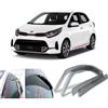 AC WOW 4x Deflettori frangivento per Kia Picanto 2017 2018 2019 2020 2021 2022 2023 2024 2025