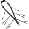 PEUTIER Cordino per Chiamata per Anatre, Accessori Caccia con 10 Anelli Regolabili Cordino per Chiamata Cinghia per Anatre Accessori per Caccia alle Anatre per Cacciatore Regalo Campagna