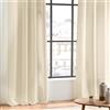 Douceur D'Intérieur - 1600523, Tenda Con Passanti , 140 X 260 Cm , Essentiel , Poliestere Unito , Beige
